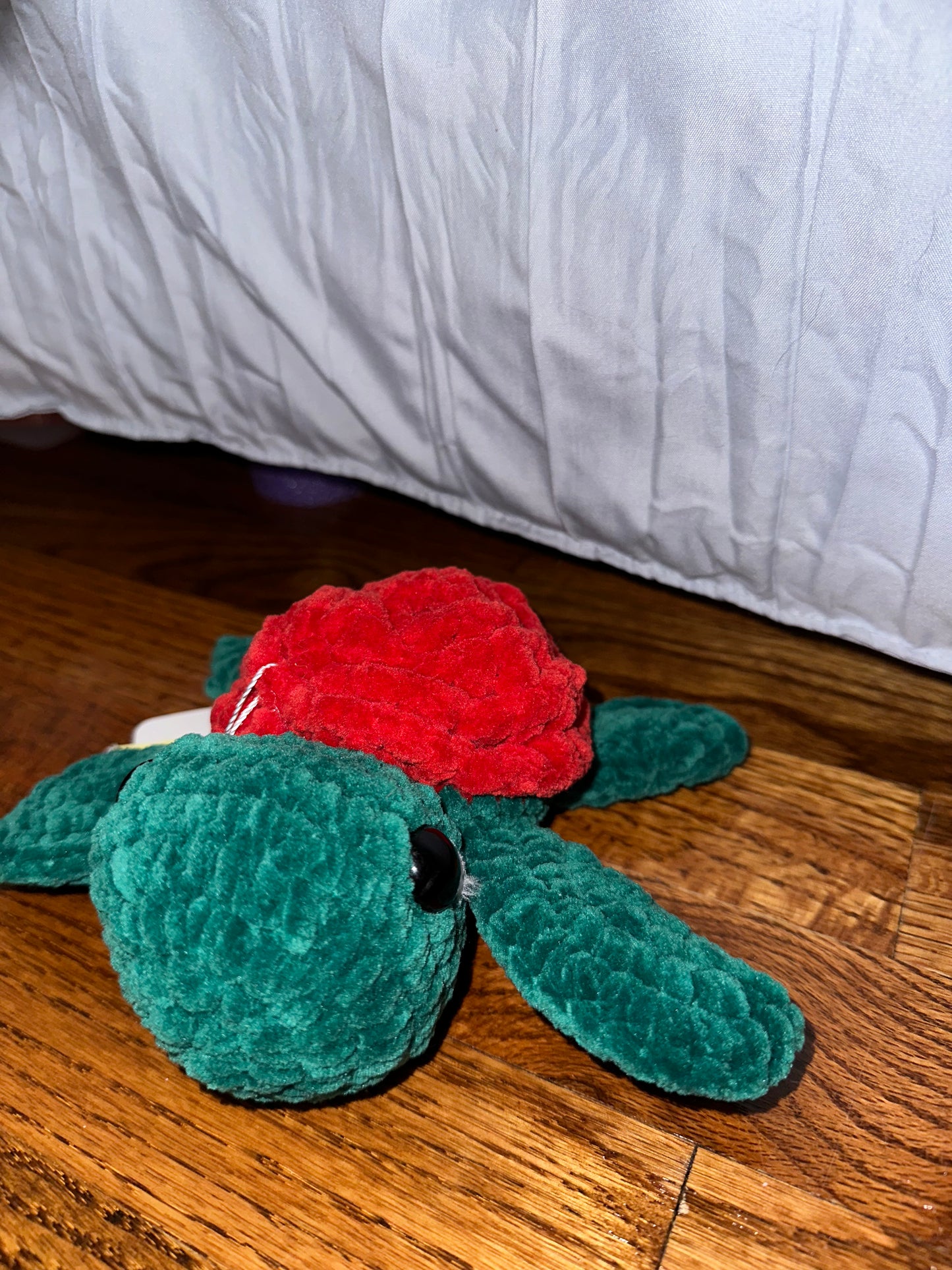 Rose Turtle Crochet Plush