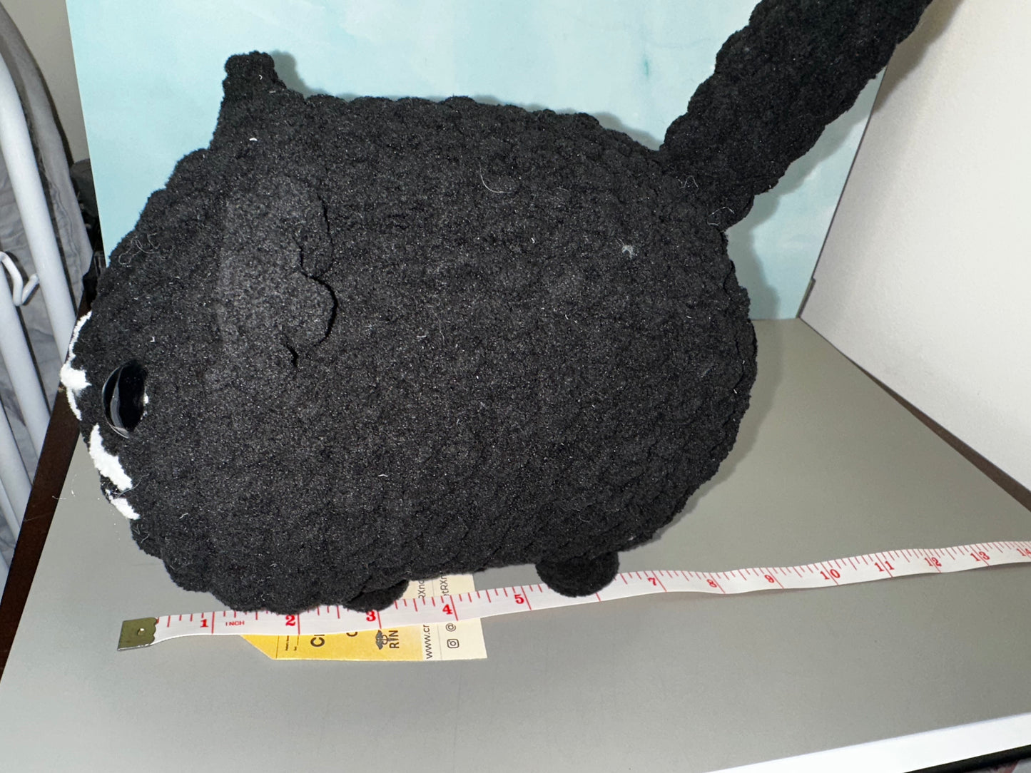 Large Loaf Cat Crochet Plush