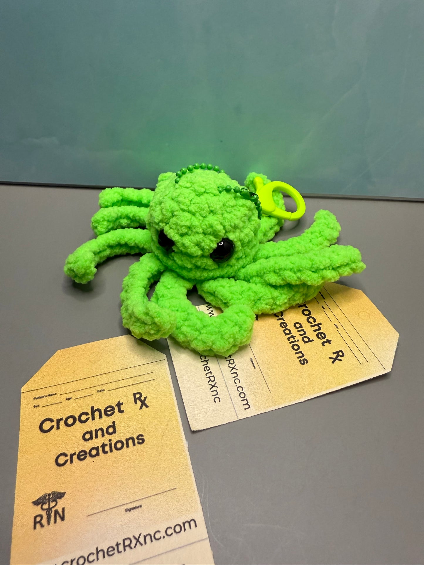 Mini Jellyfish Keychain