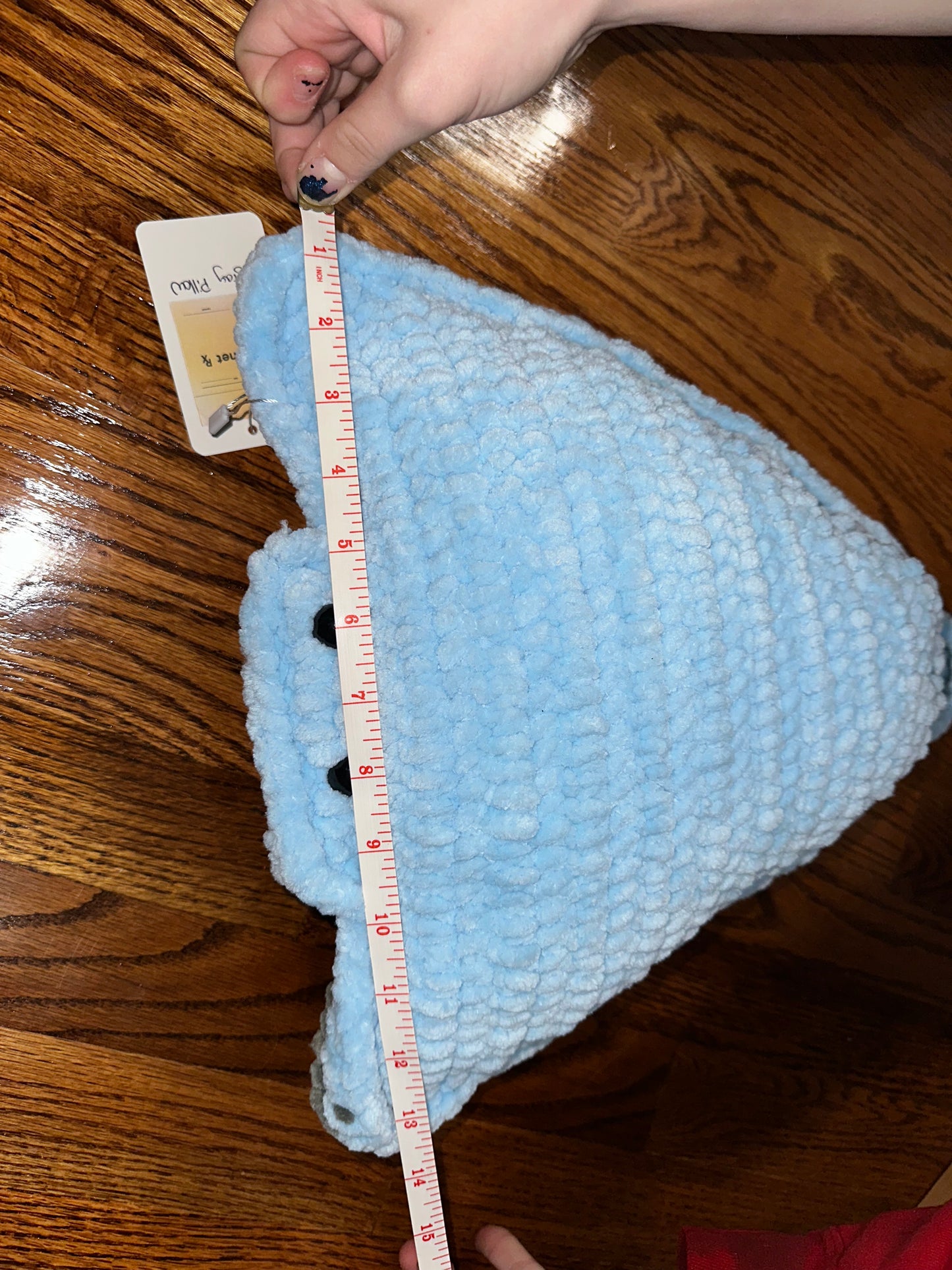 Large Pillow Stingray Crochet Plush