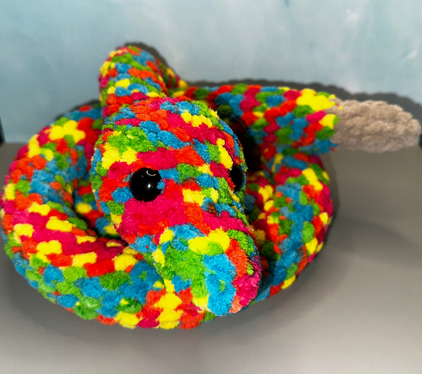 Snakes “Nope Rope” or “Snuggle Ropes”, Crochet Plush
