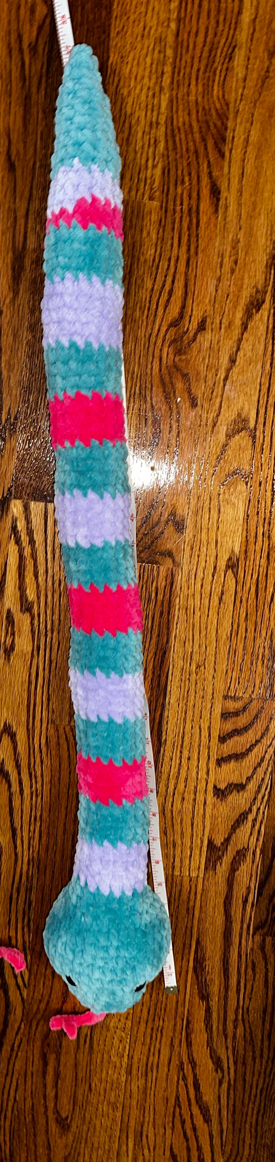 Snakes “Nope Rope” or “Snuggle Ropes”, Crochet Plush