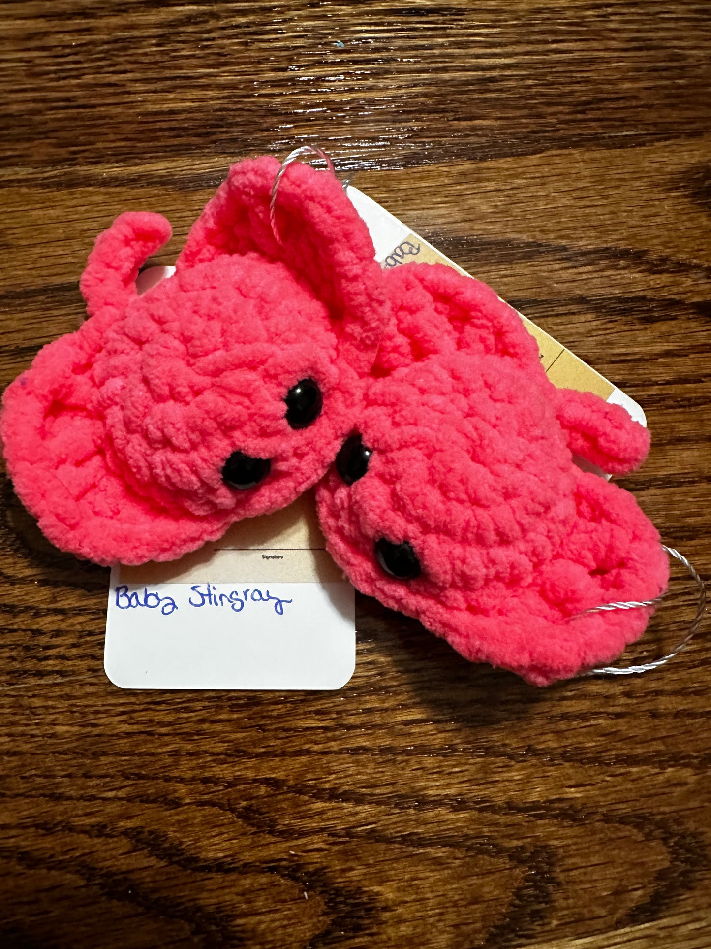 Mini Stingray Crochet Plush
