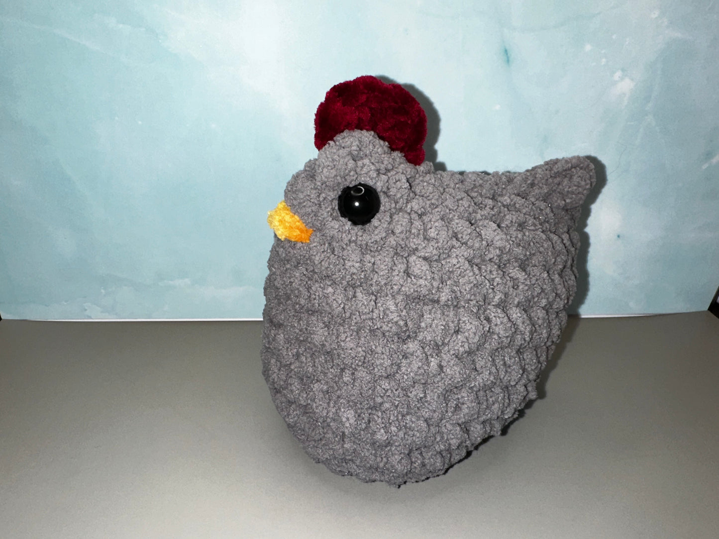 Medium Plush Chicken Crochet