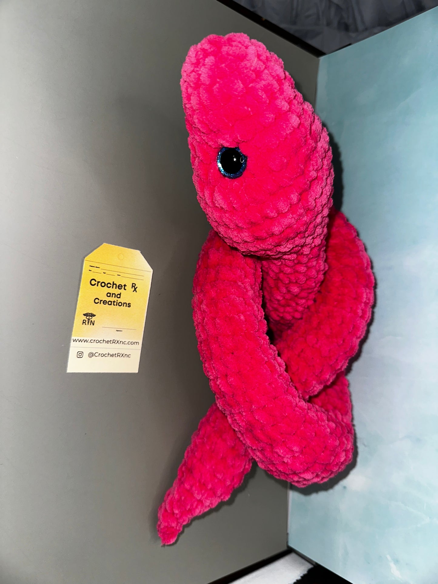 Snakes “Nope Rope” or “Snuggle Ropes”, Crochet Plush
