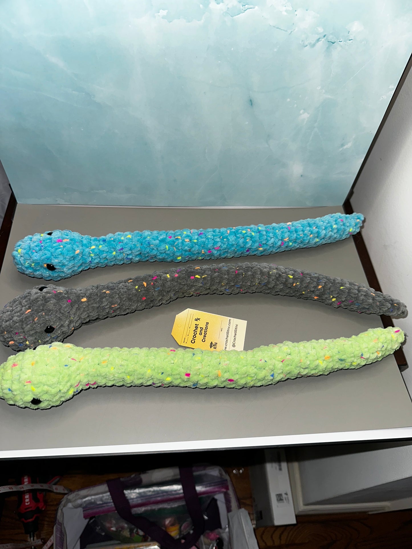 Mini Snakes Plush Crochet