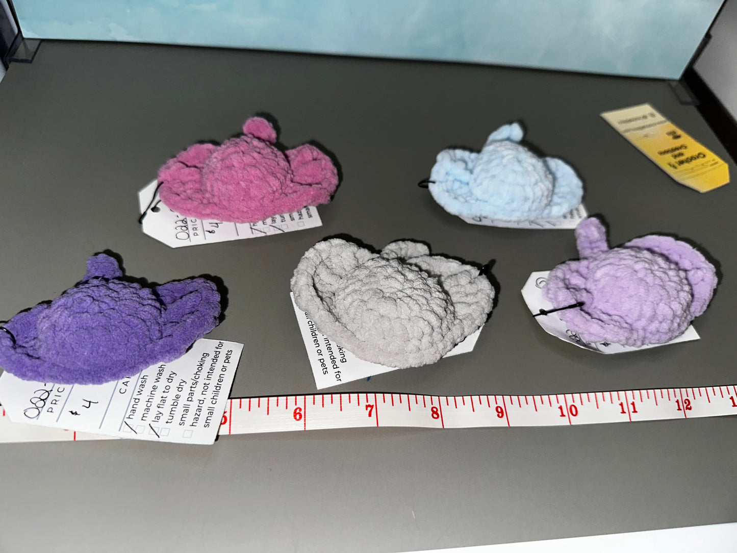 Mini Stingray Crochet Plush