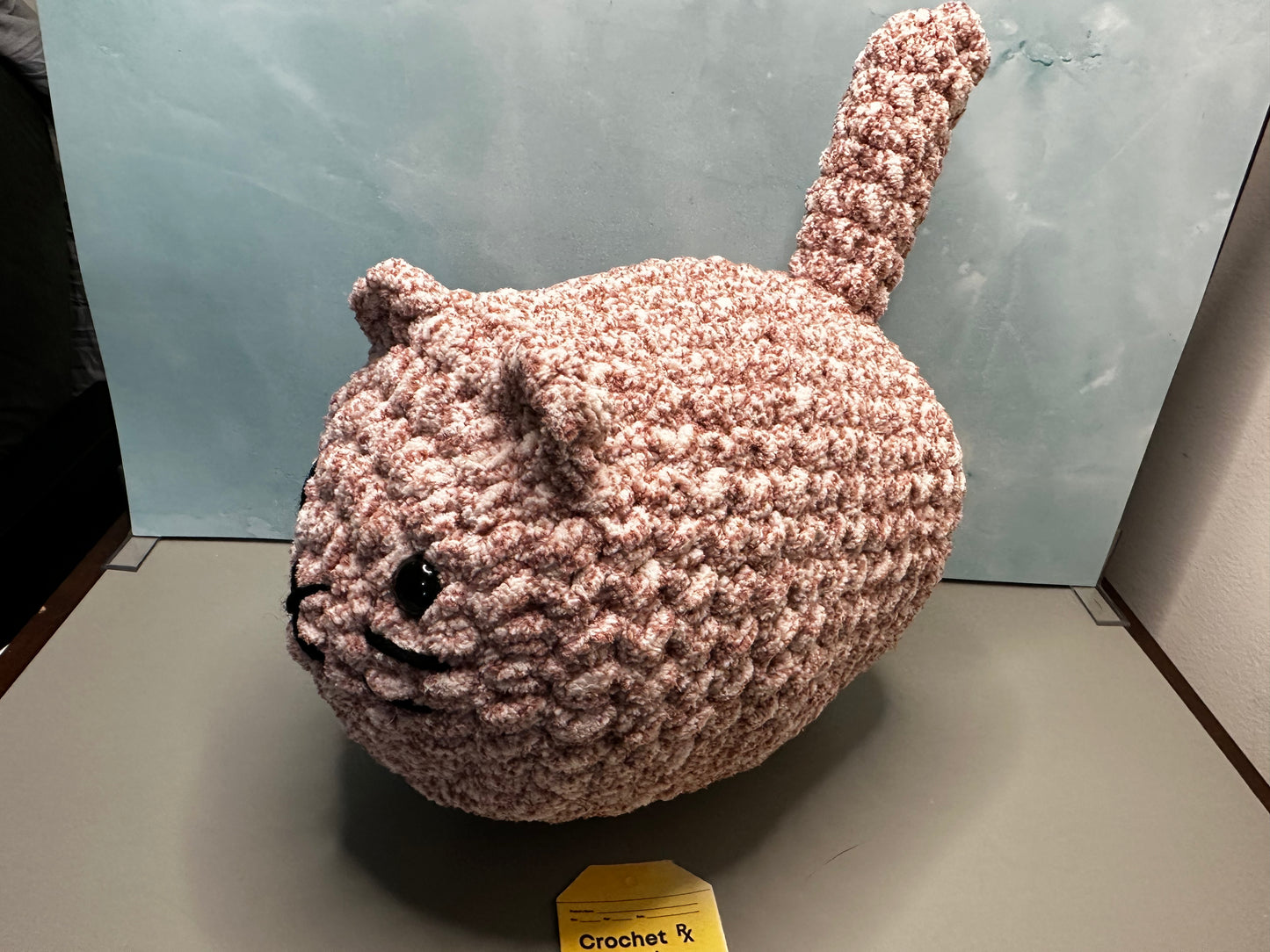 Large Loaf Cat Crochet Plush