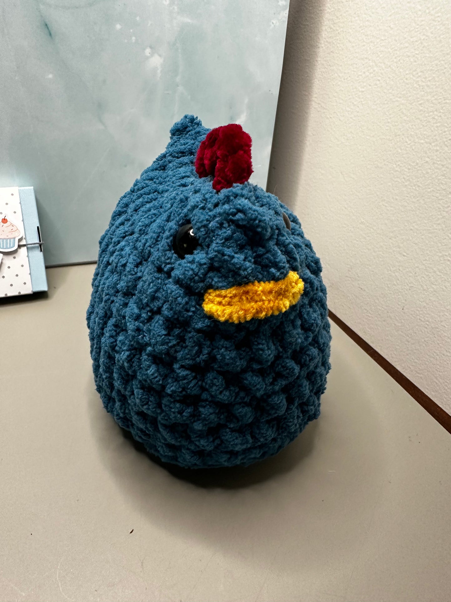 Medium Plush Chicken Crochet