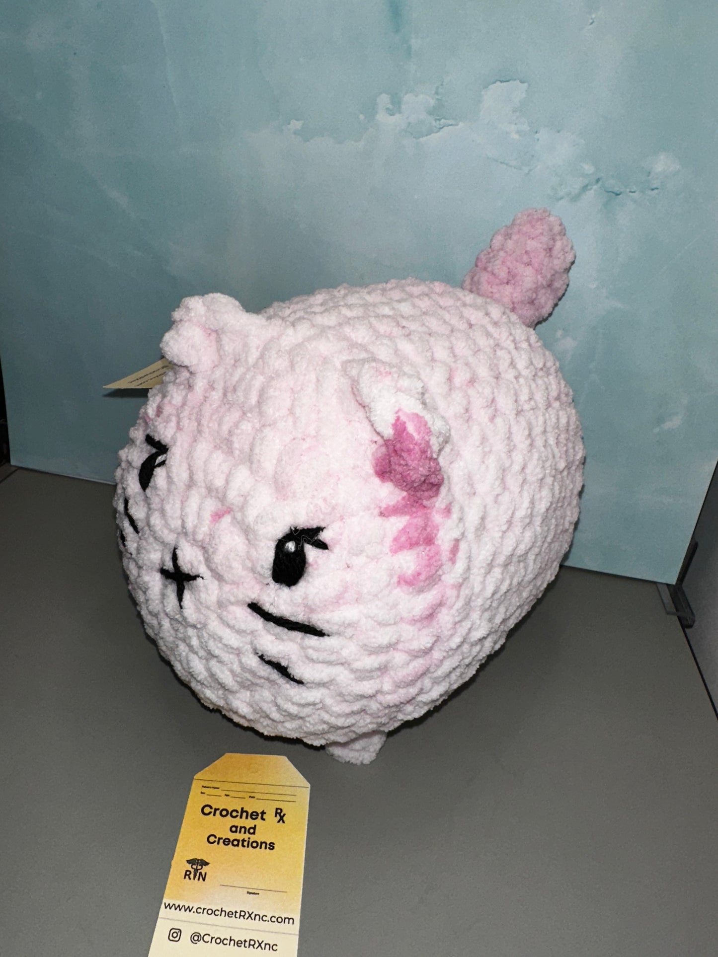 Large Loaf Cat Crochet Plush