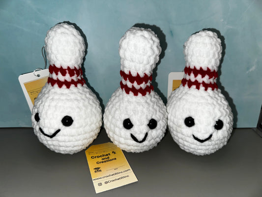 Strike the Bowling Pin Crochet Pattern  **Digital Download**