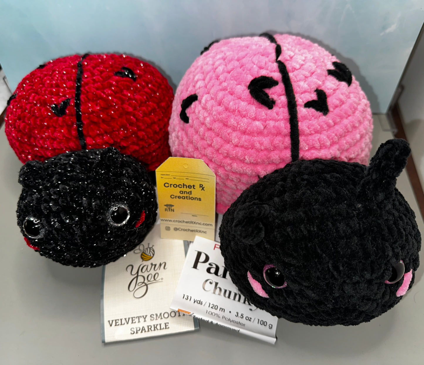 Large Plush Ladybug