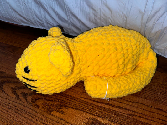 Large Plush Loaf Cat Crochet