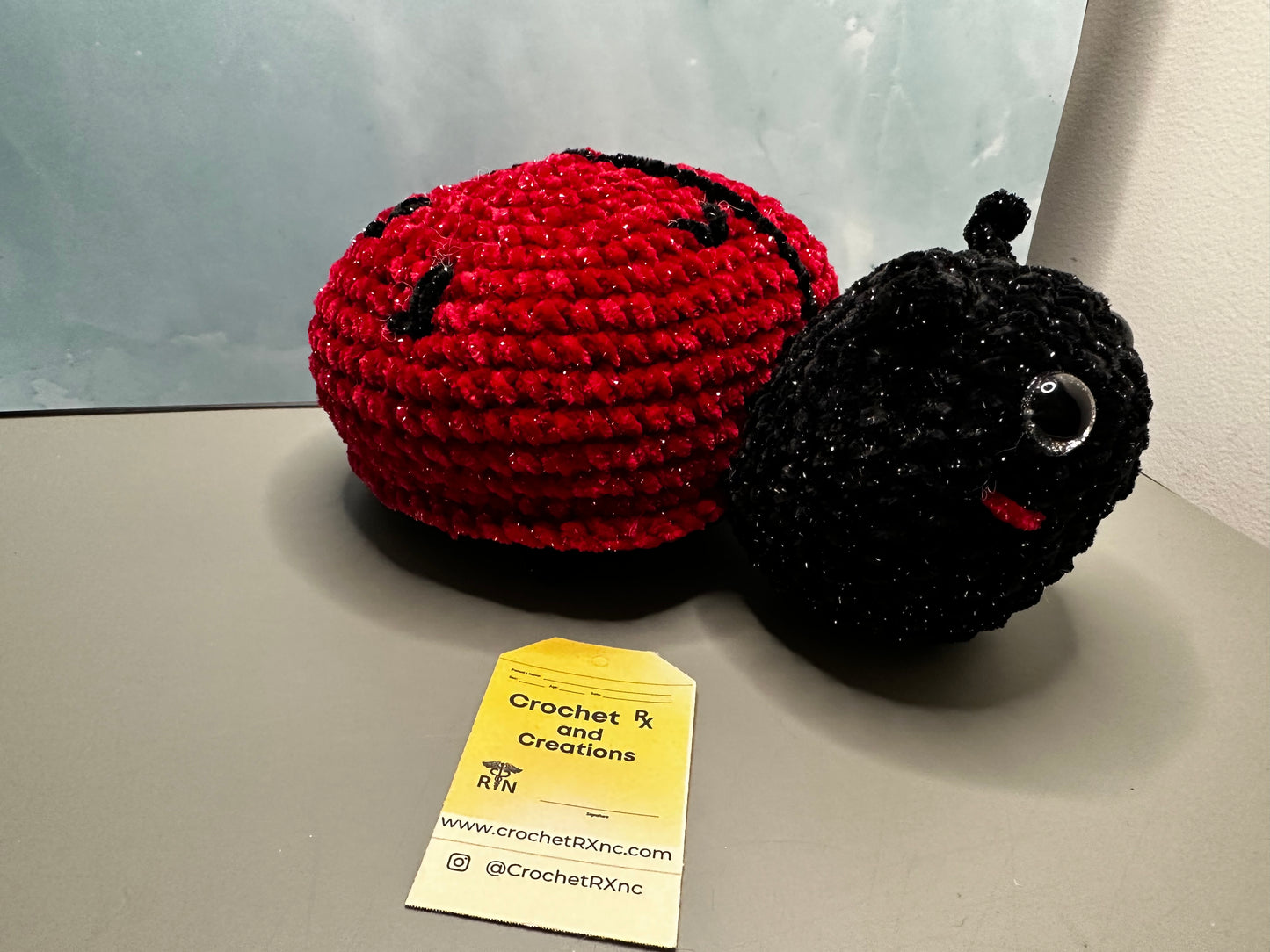 Large Plush Ladybug