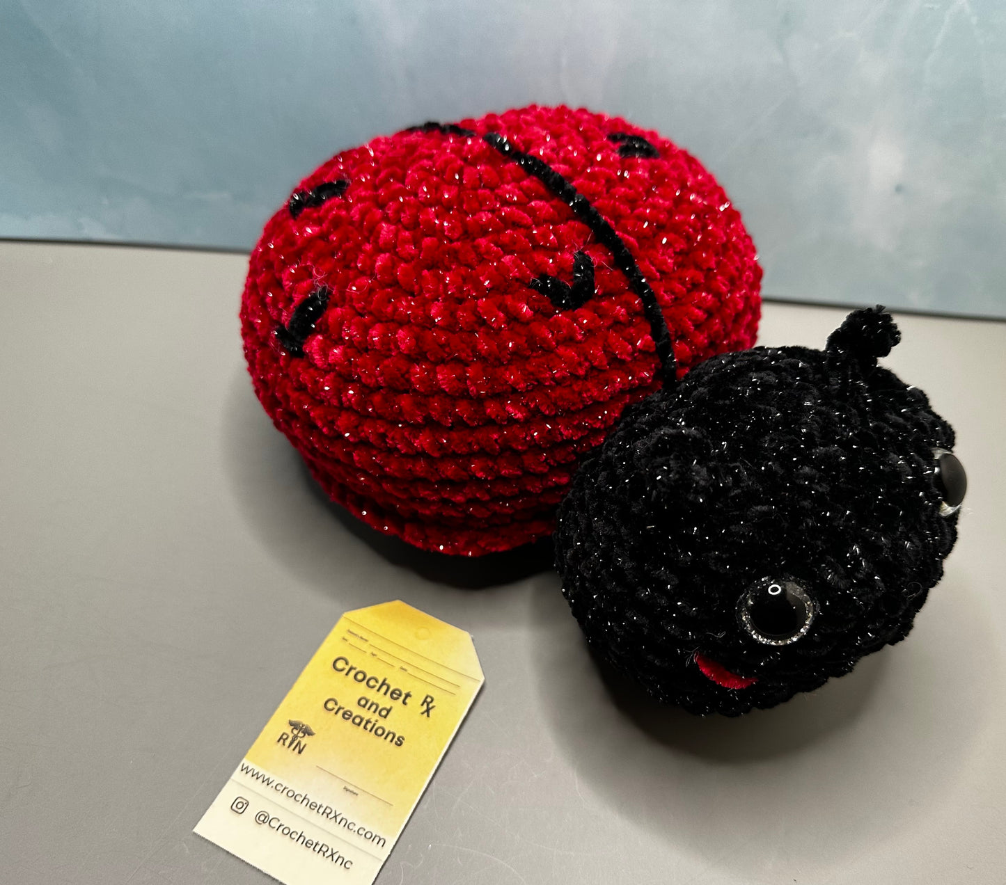 Large Plush Ladybug
