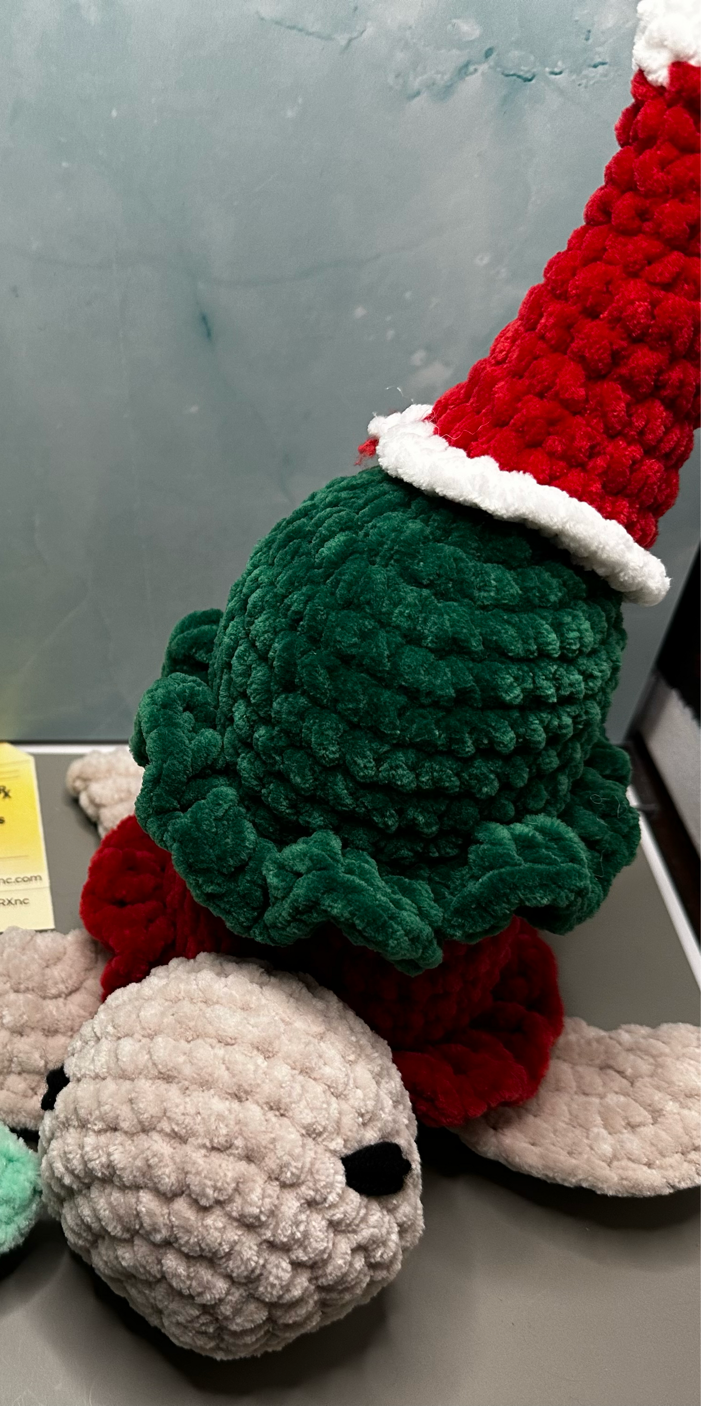 Ice Cream Turtle Crochet Plush