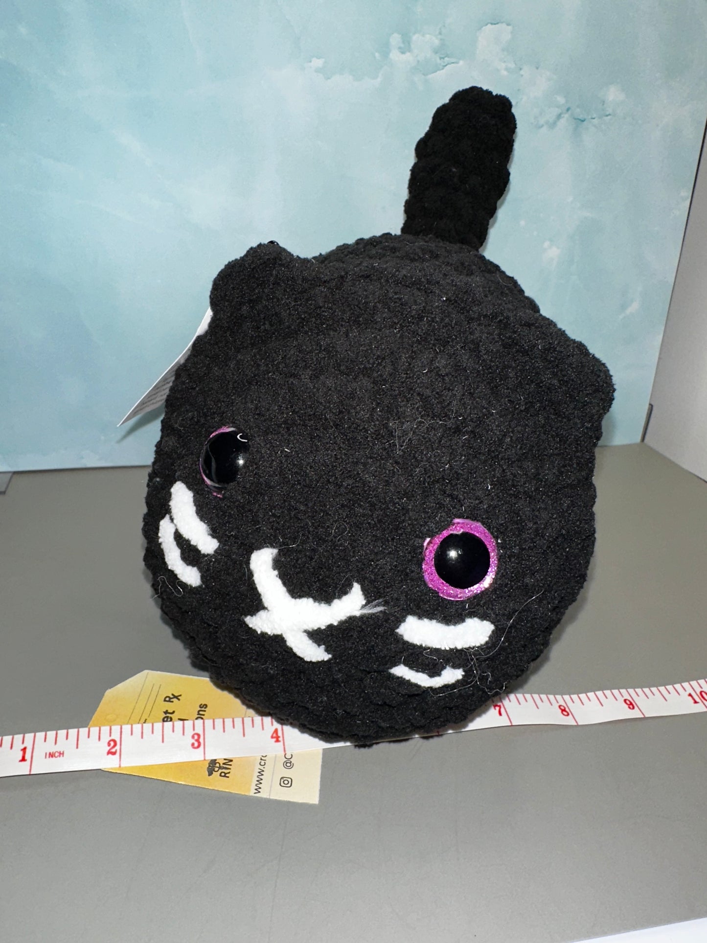 Large Loaf Cat Crochet Plush