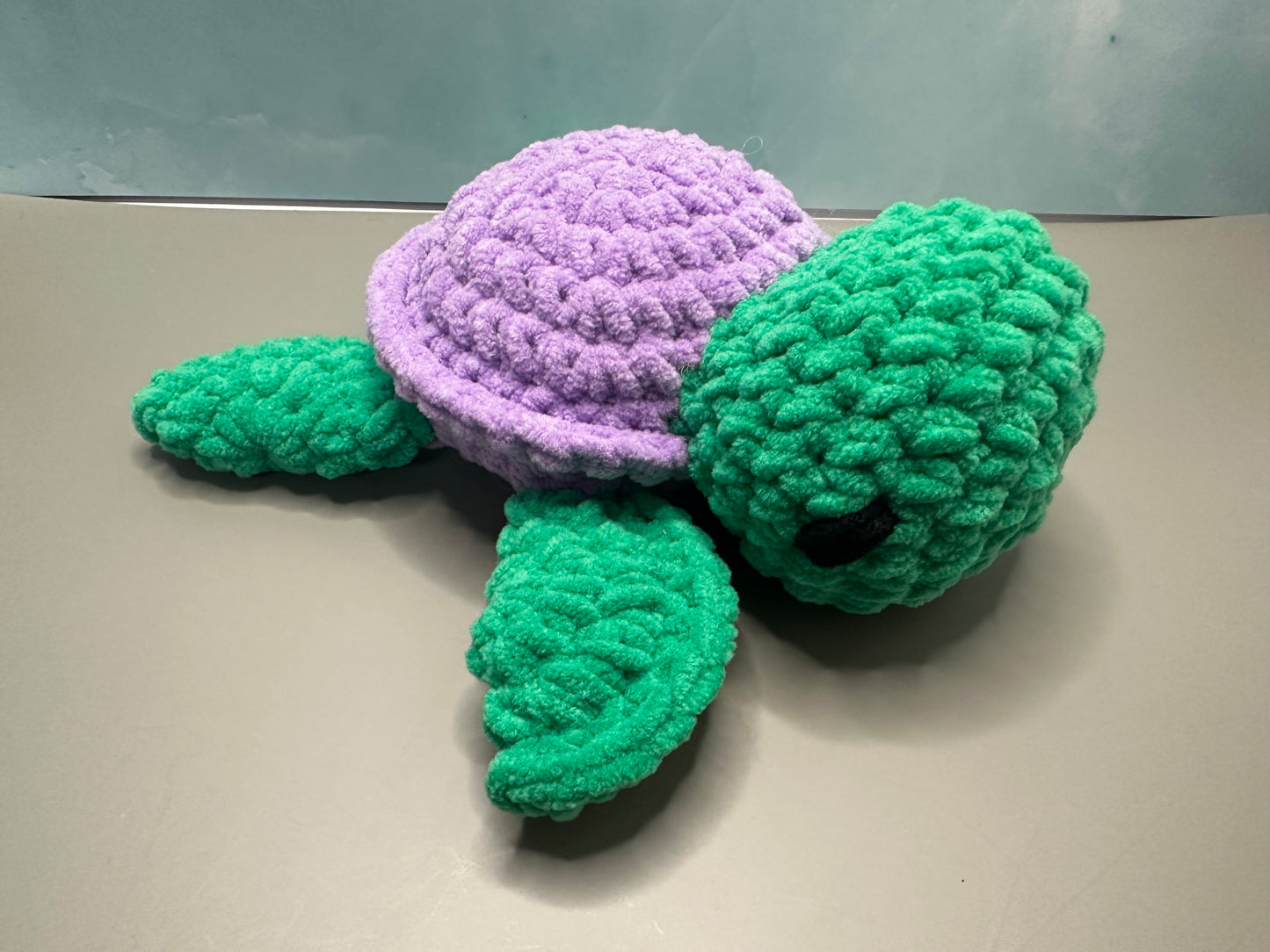 Multicolor Turtles Crochet Plush