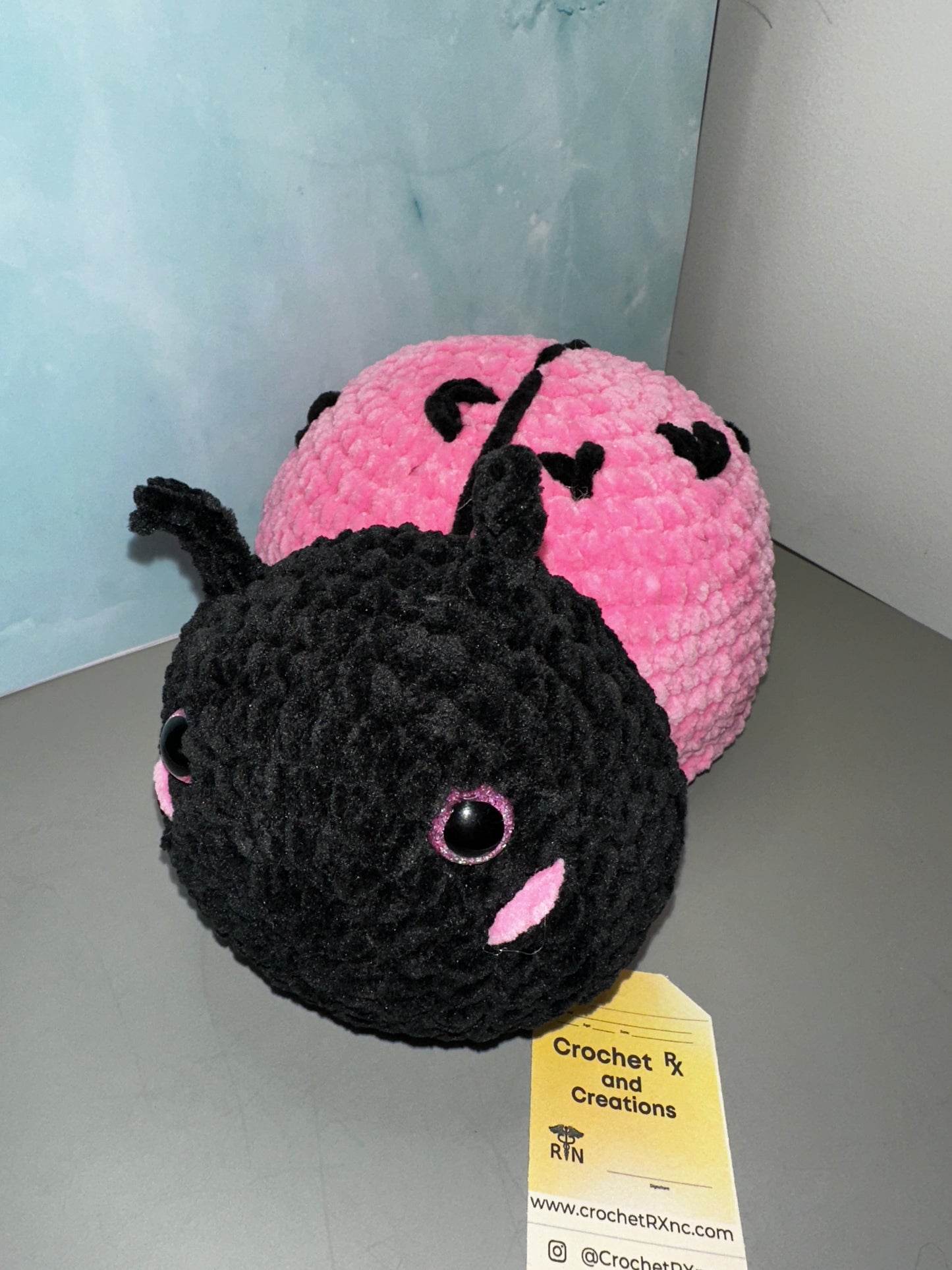 Large Plush Ladybug