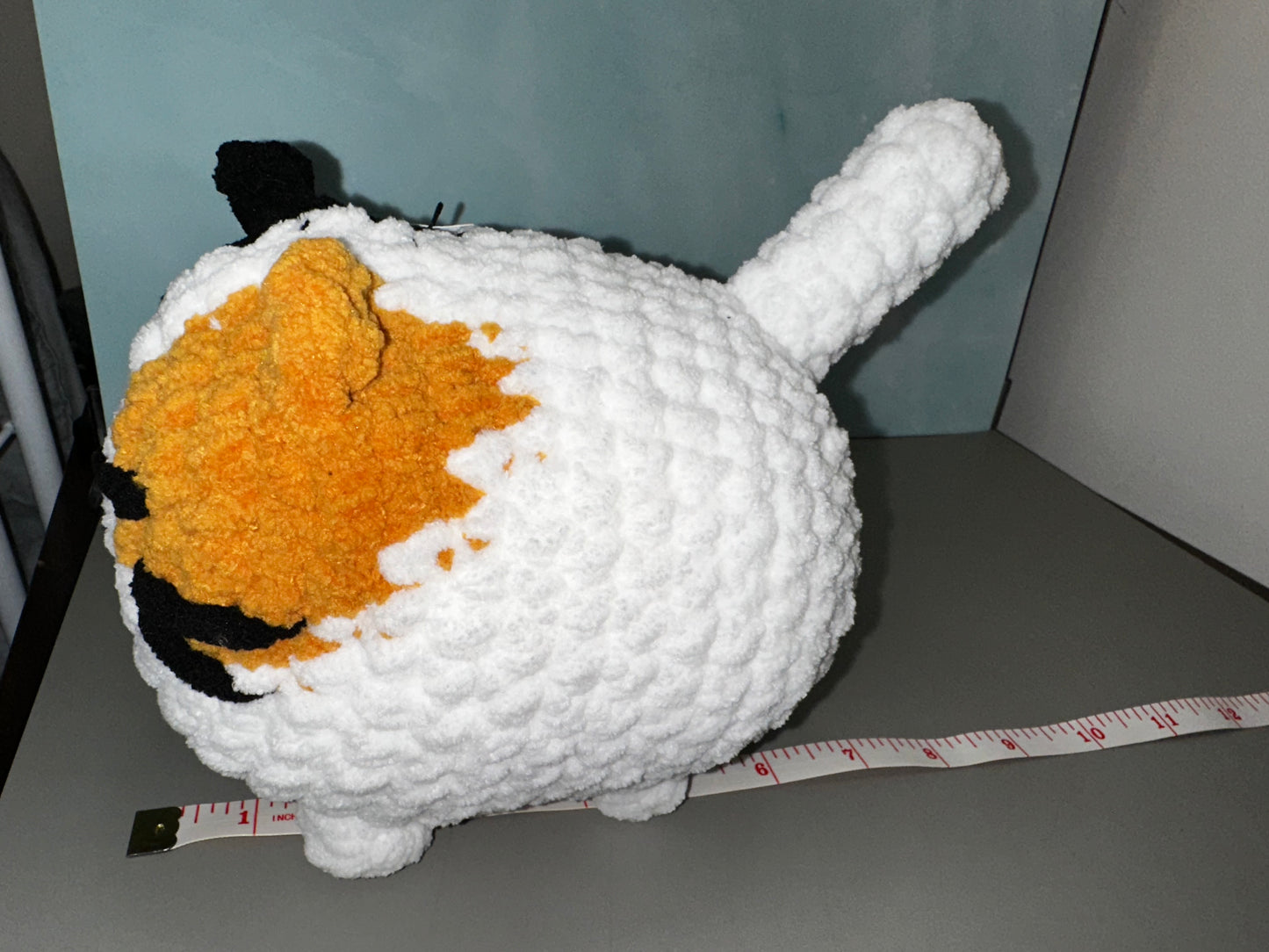 Large Loaf Cat Crochet Plush