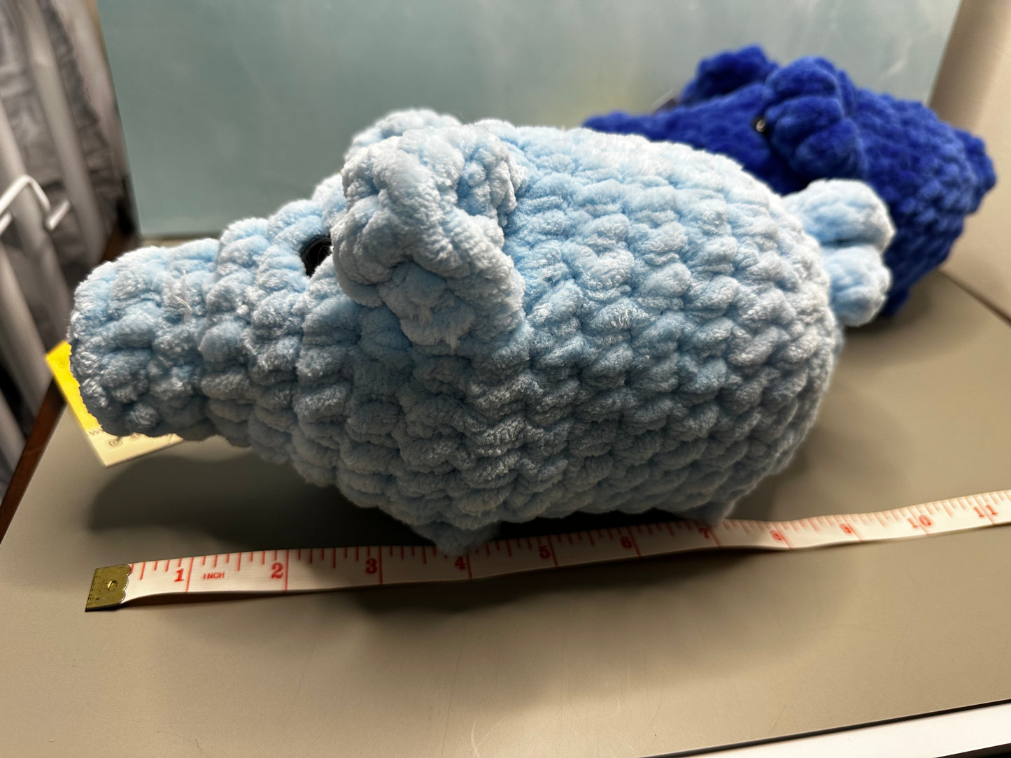Large Crochet Plush Pig