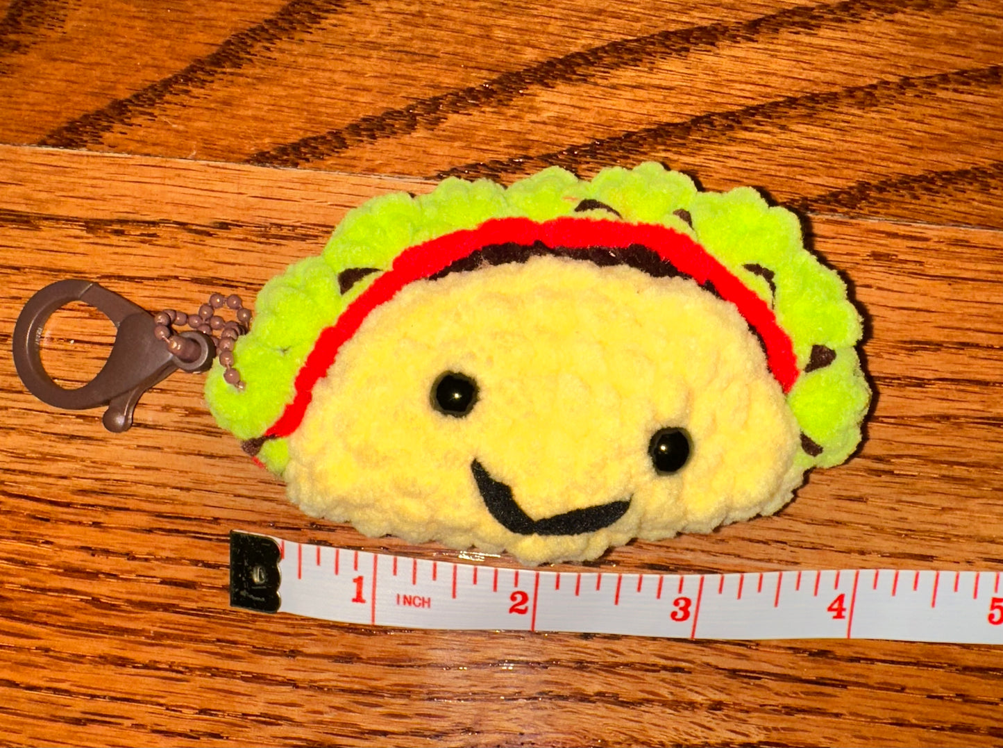 Taco Keychains Crochet