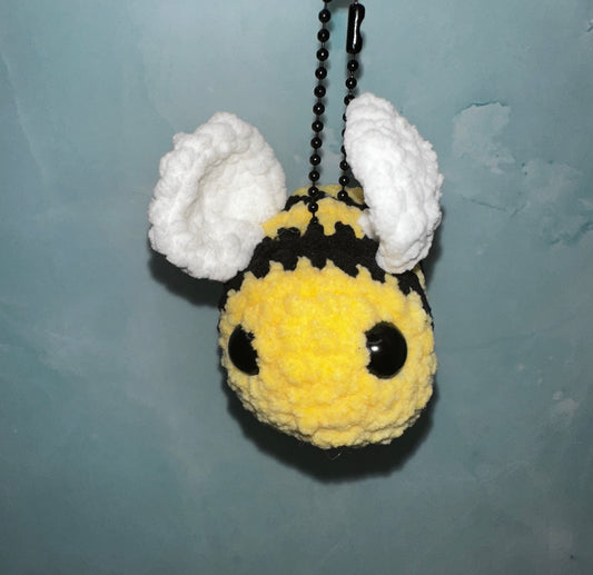 Mini Plush Keychain Bee