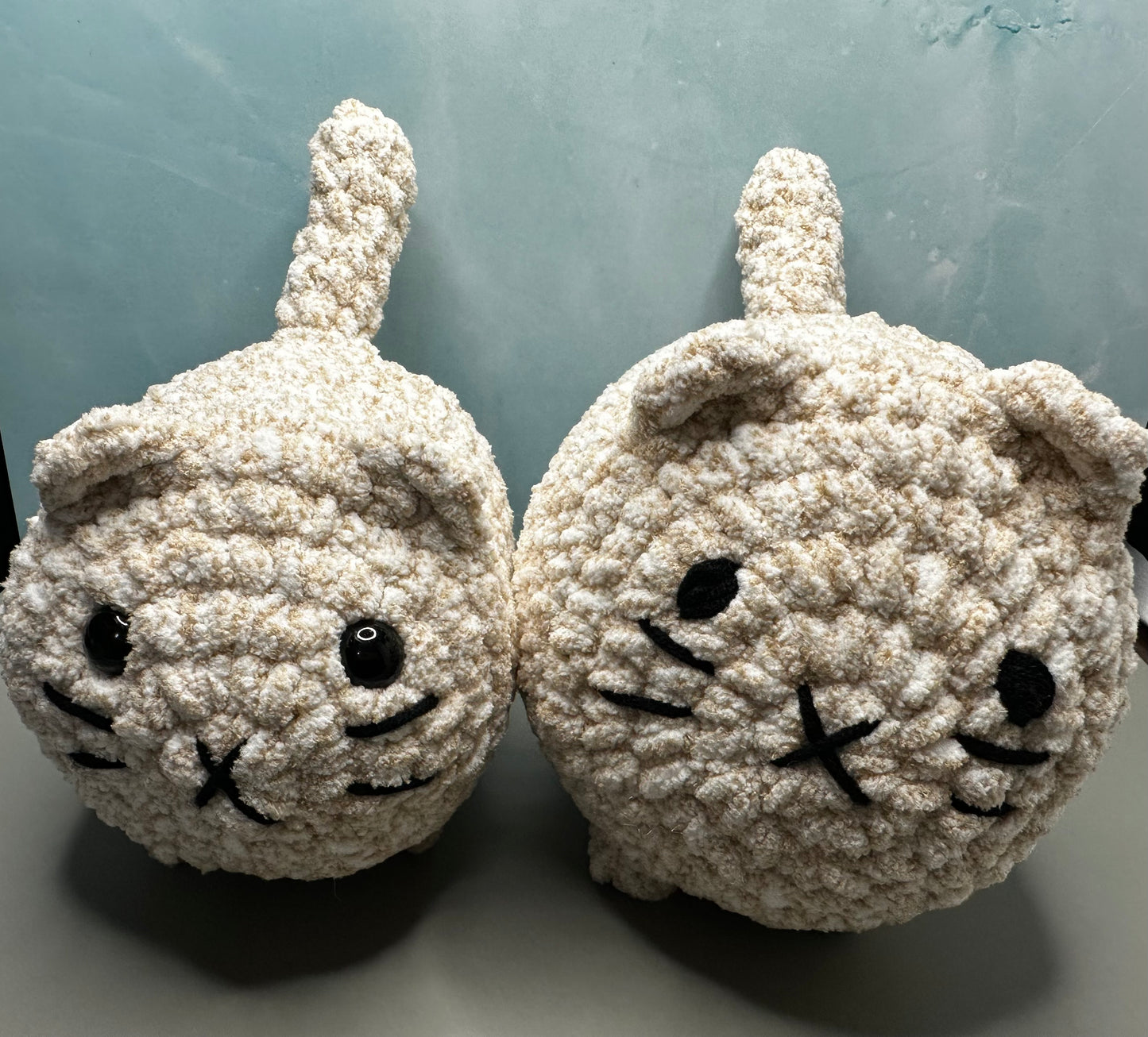 Large Loaf Cat Crochet Plush