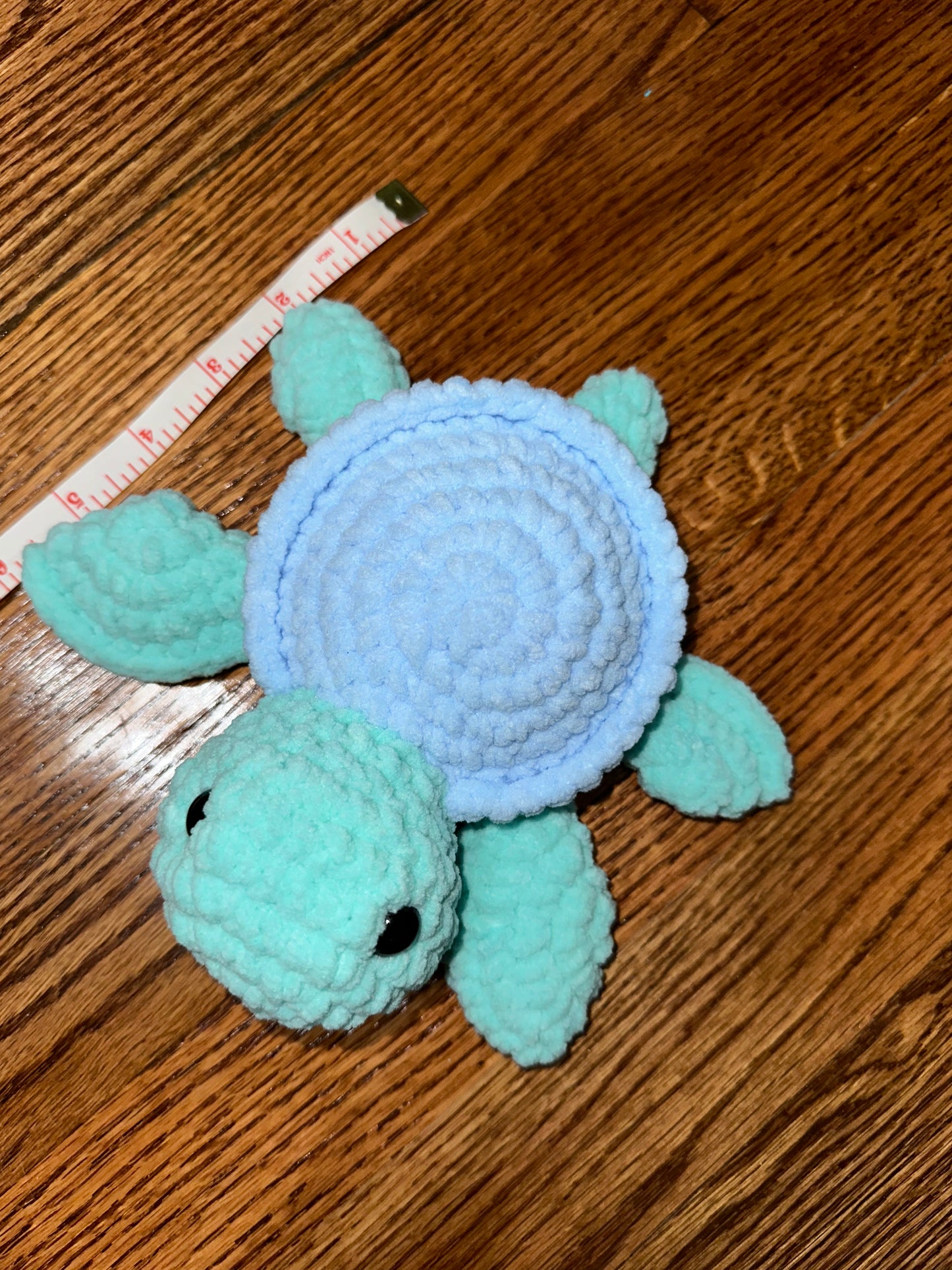 Multicolor Turtles Crochet Plush