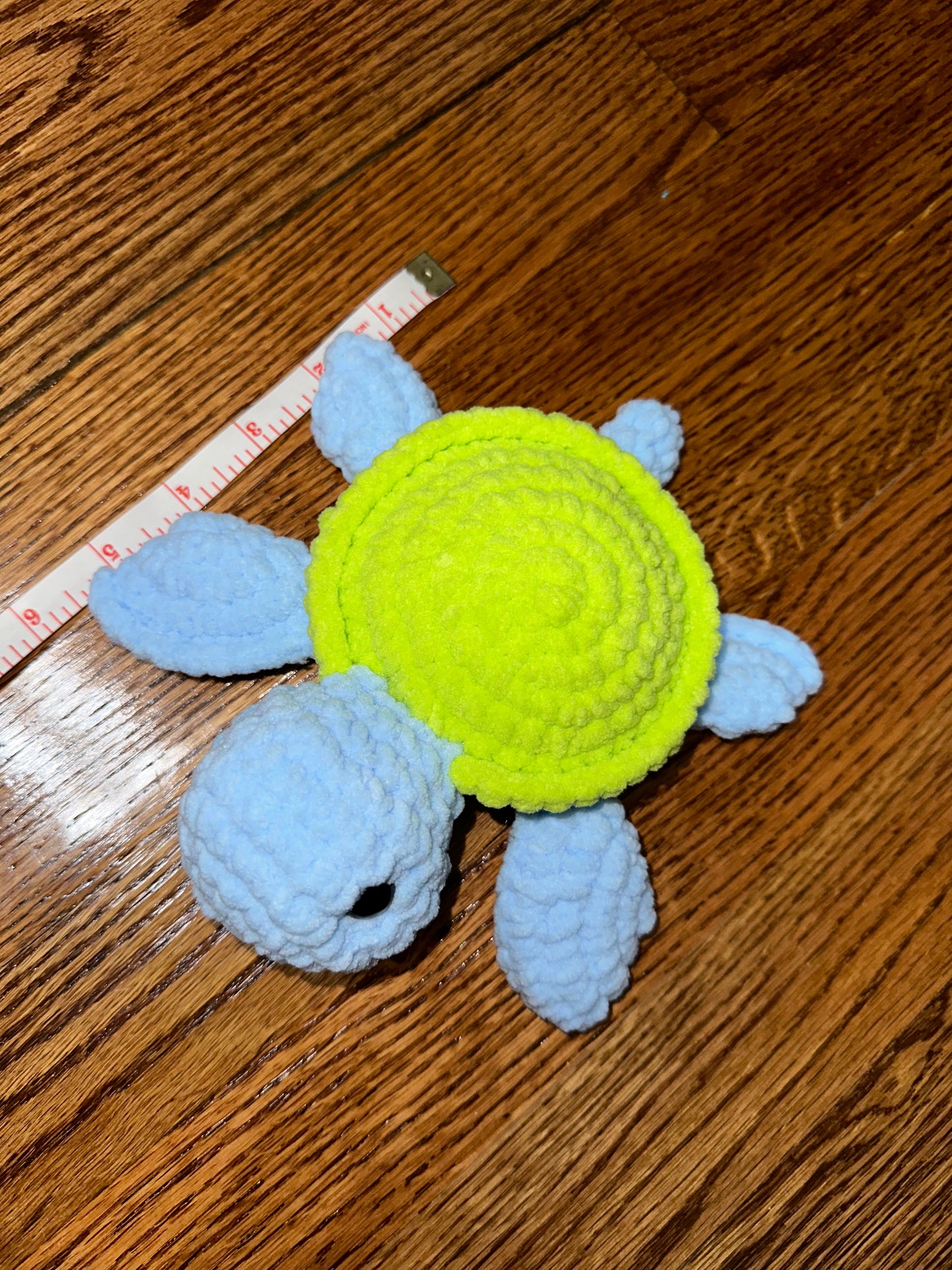 Multicolor Turtles Crochet Plush