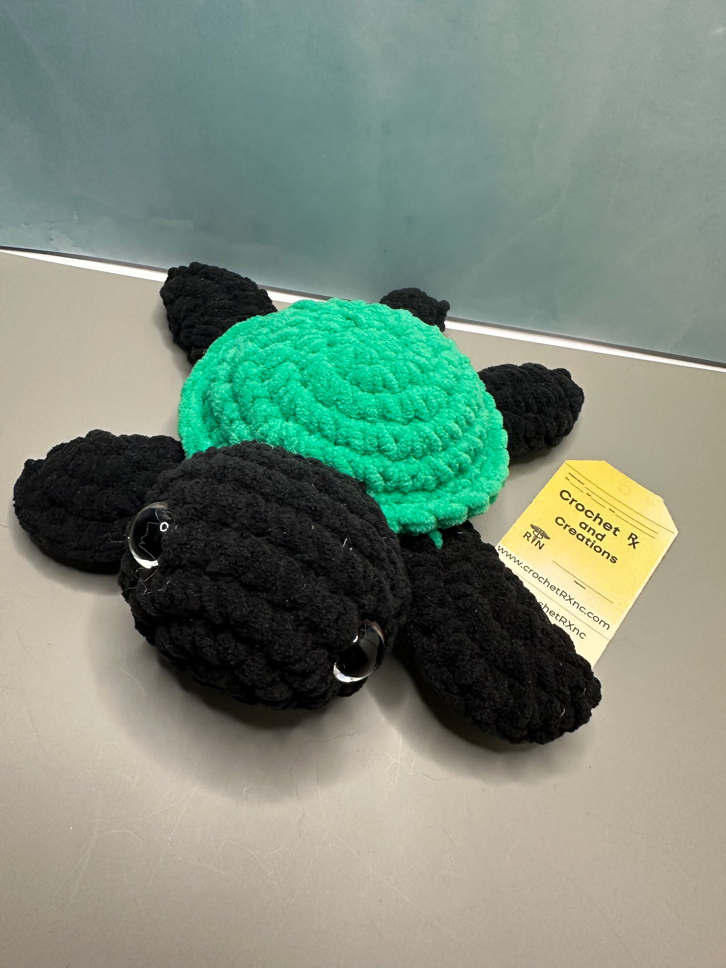 Multicolor Turtles Crochet Plush