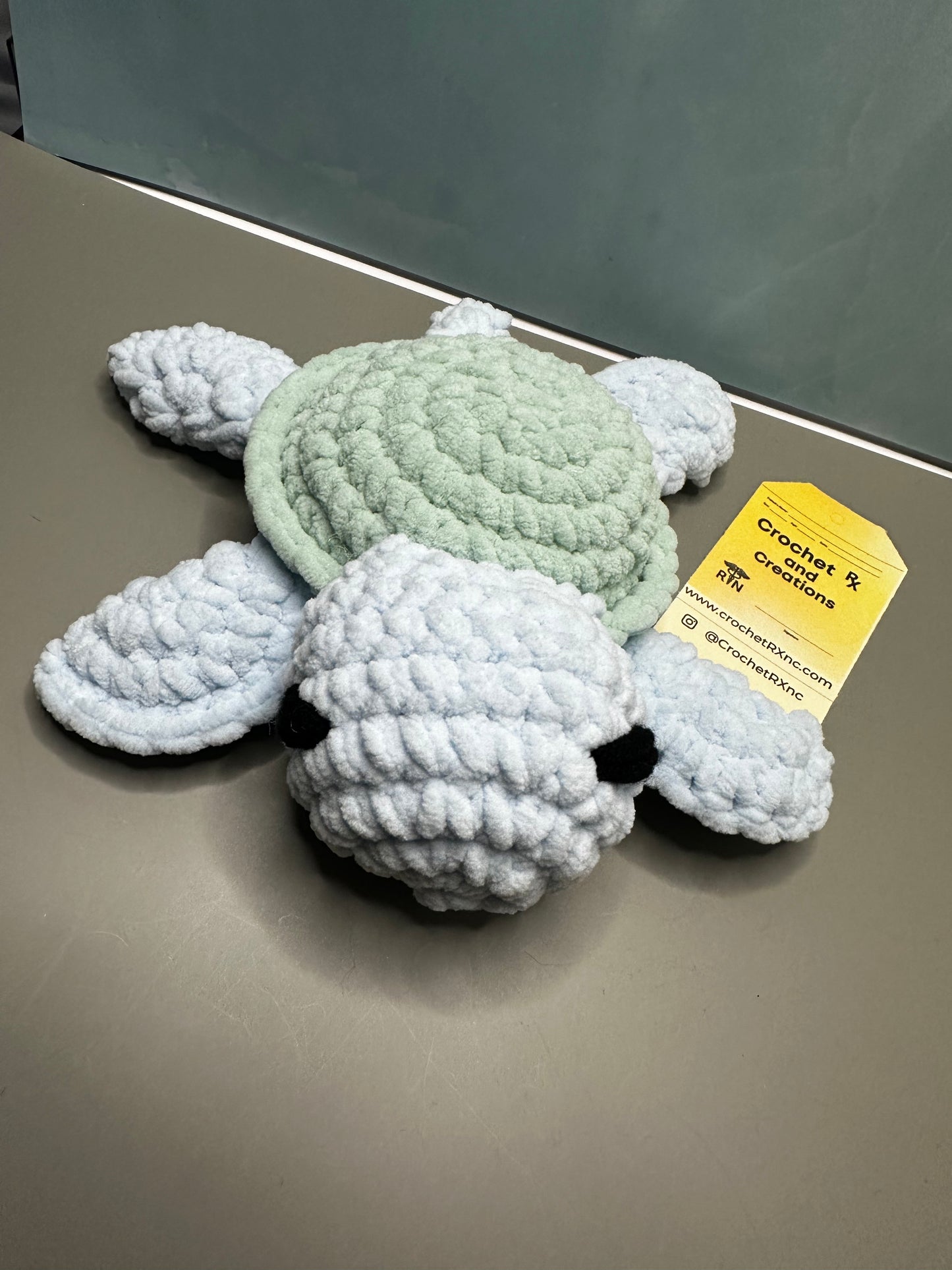Multicolor Turtles Crochet Plush