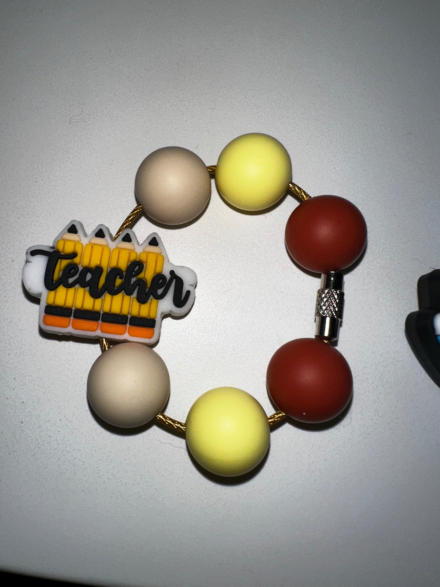 School Theme Cup Charms