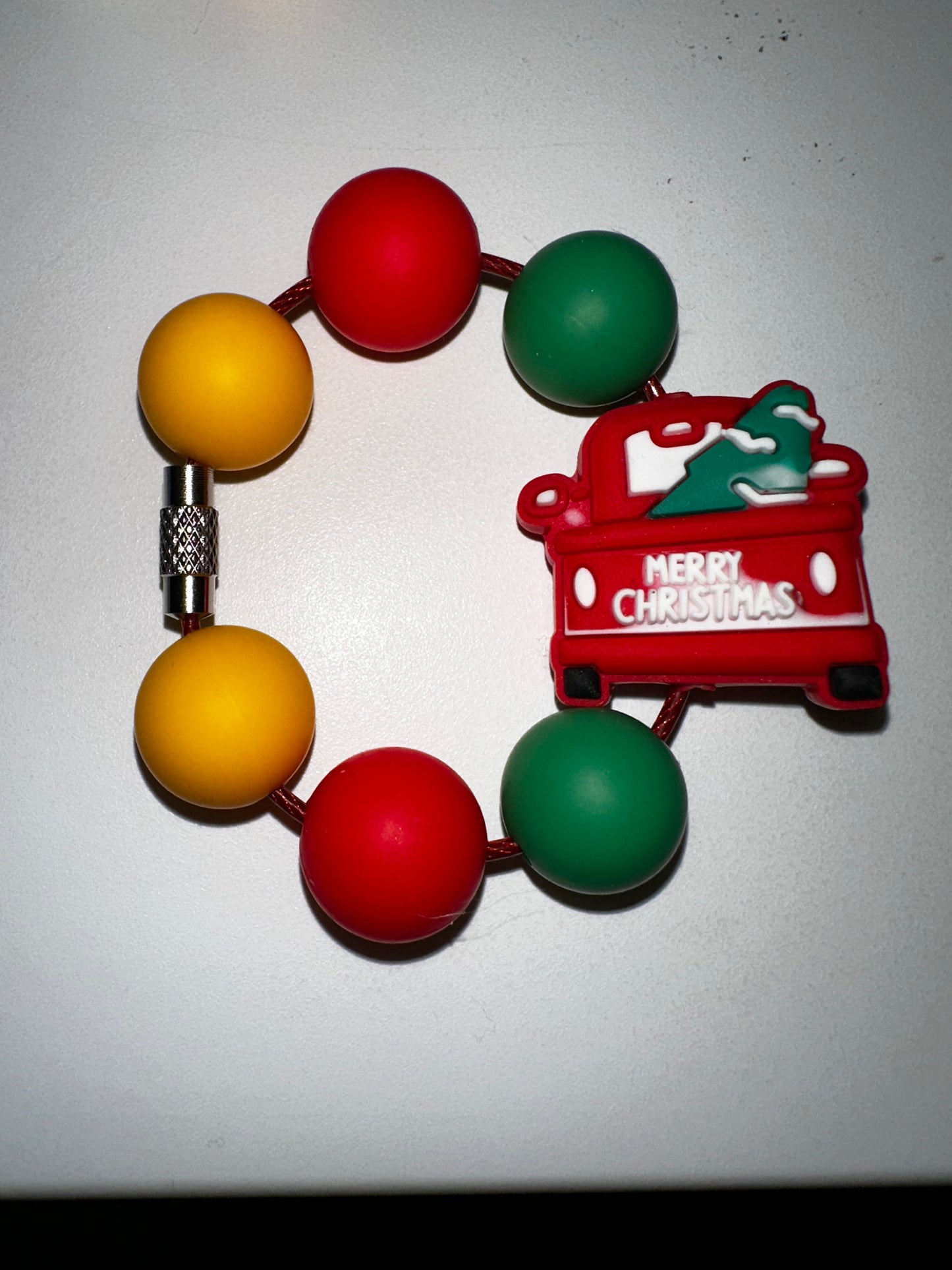 Christmas Theme Cup Charms