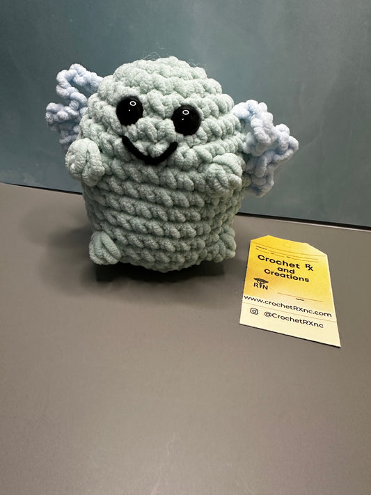 Chubby Axolotl Squishes Crochet Plush