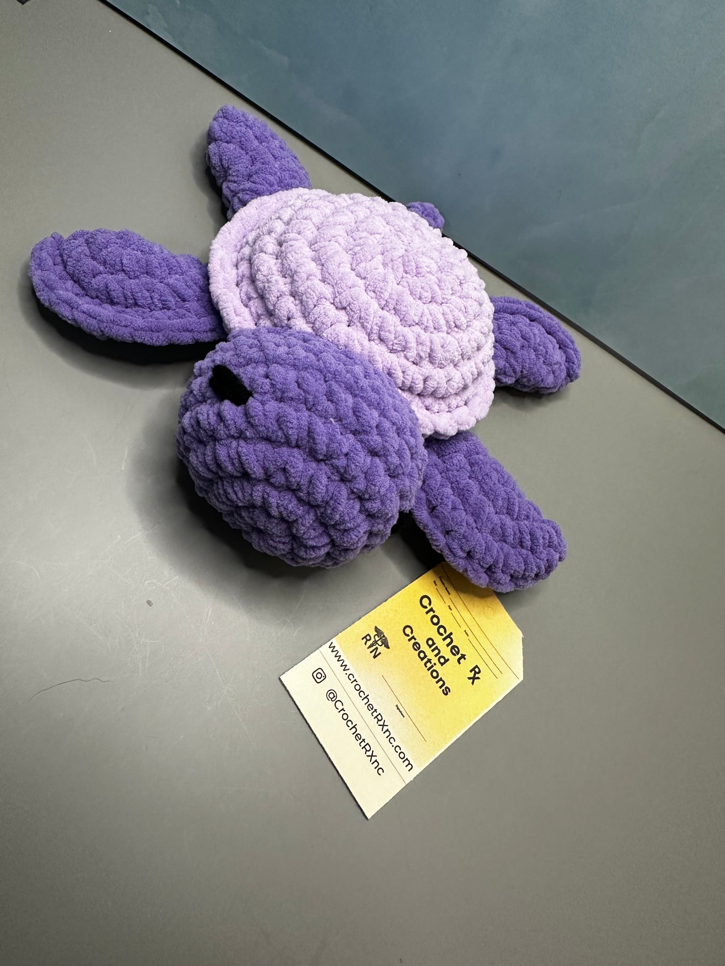 Multicolor Turtles Crochet Plush
