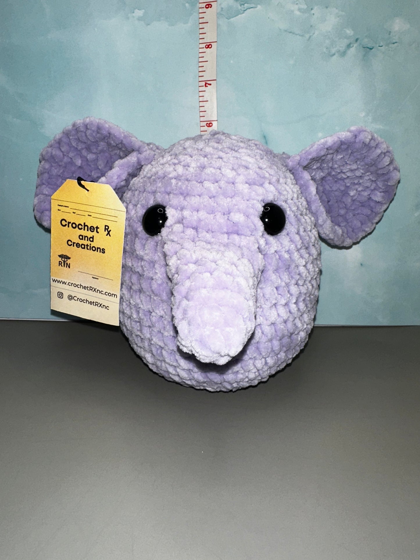 Elephant Squish Crochet Plush