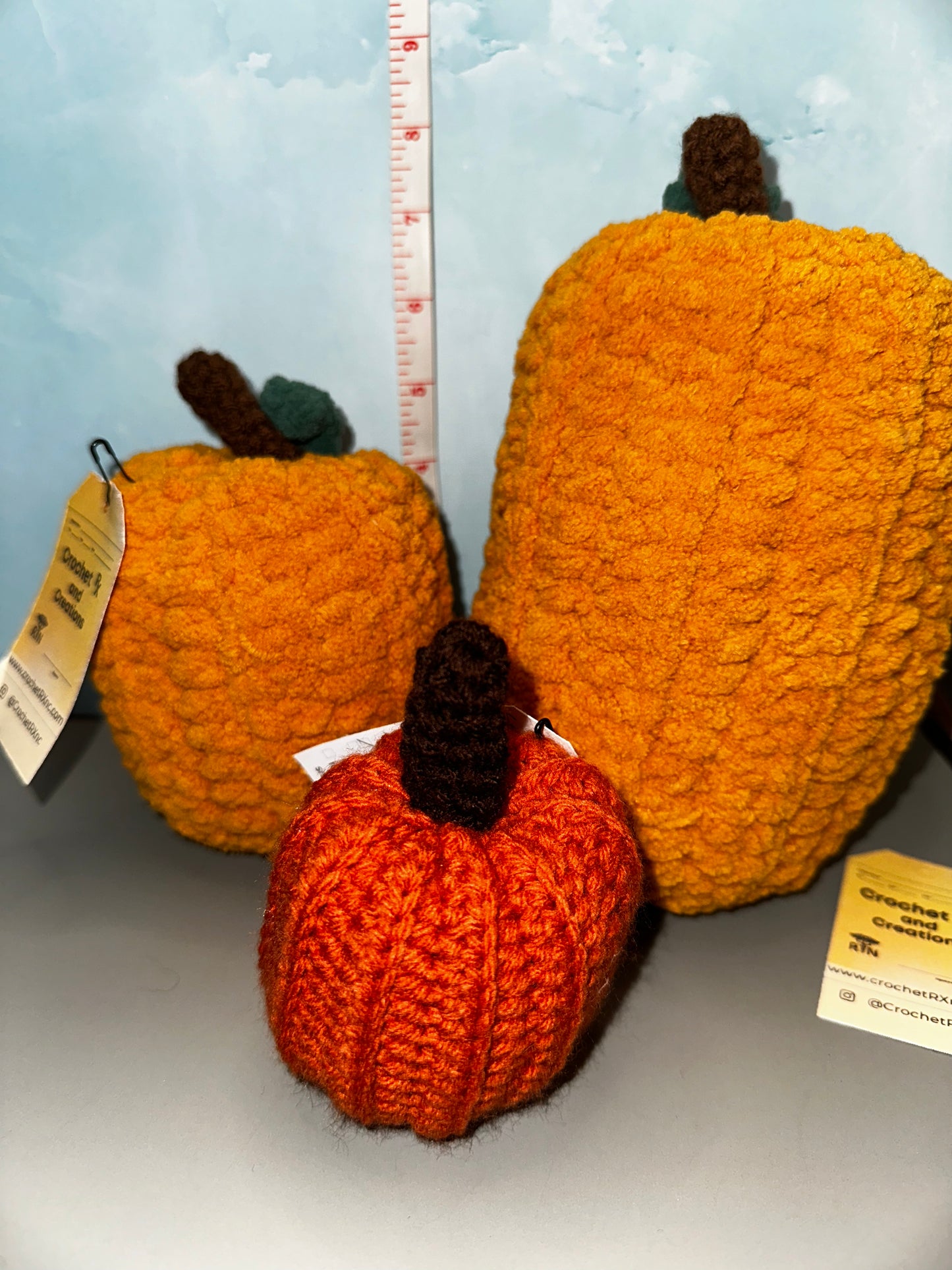 Pumpkins Crochet Plush