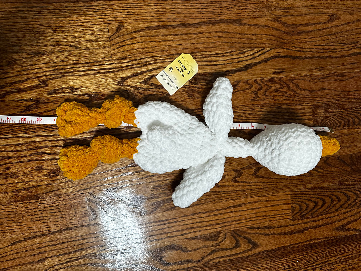 Knotted Lovey - Goose