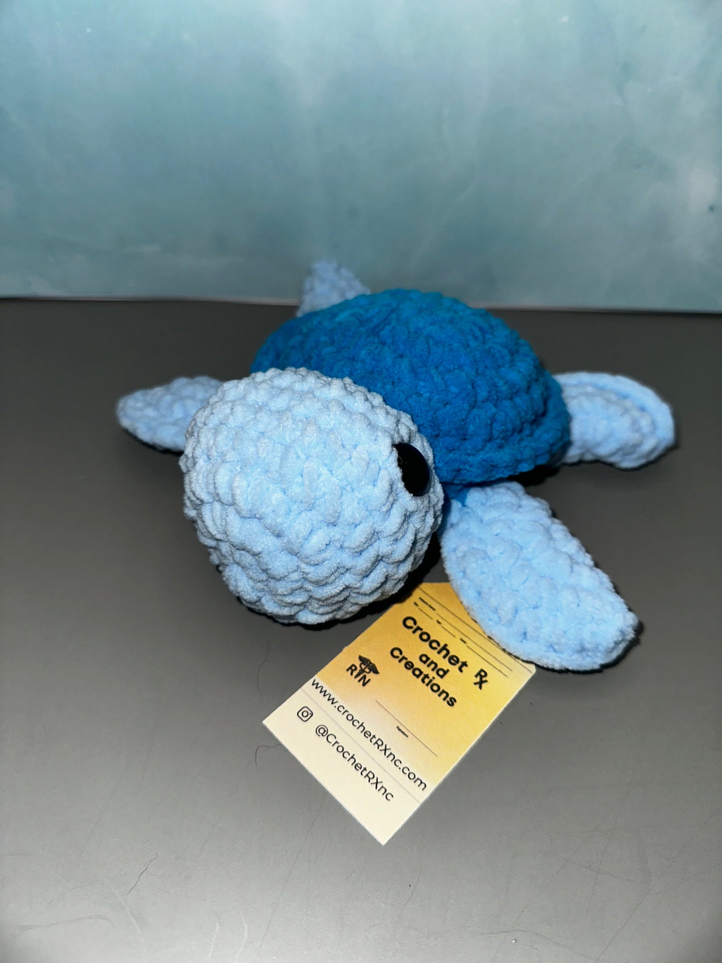 Multicolor Turtles Crochet Plush