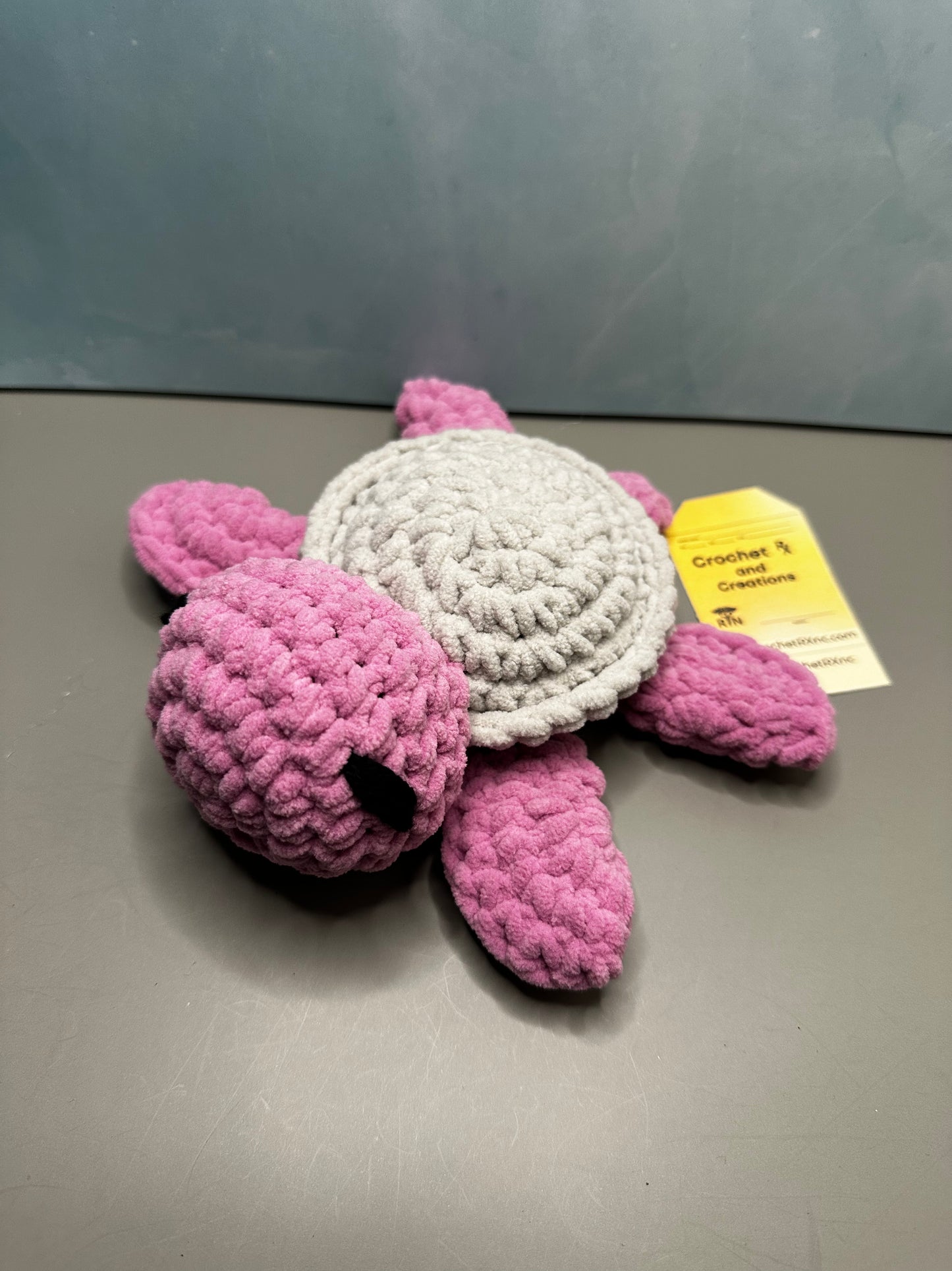 Multicolor Turtles Crochet Plush