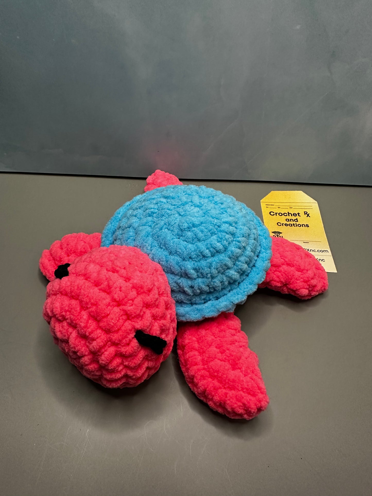 Multicolor Turtles Crochet Plush
