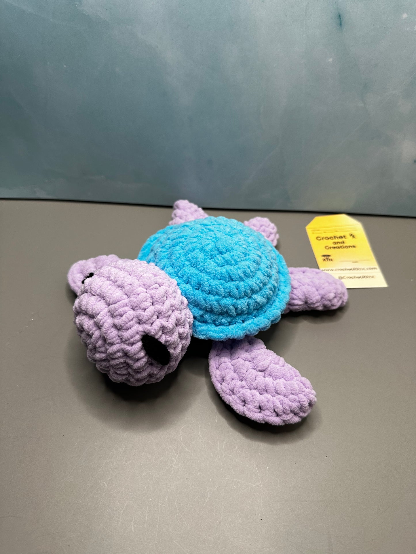 Multicolor Turtles Crochet Plush