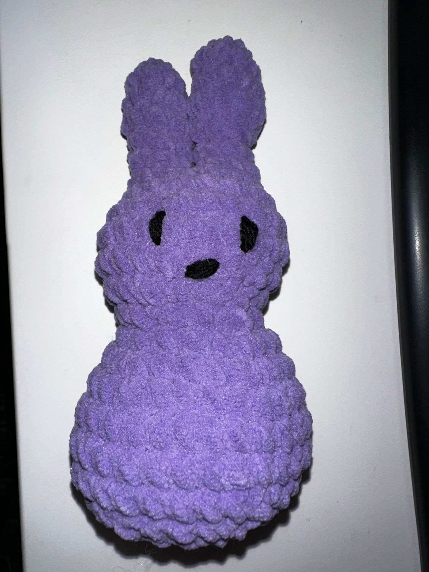 Crocheted Marshmallow Spring Bunny