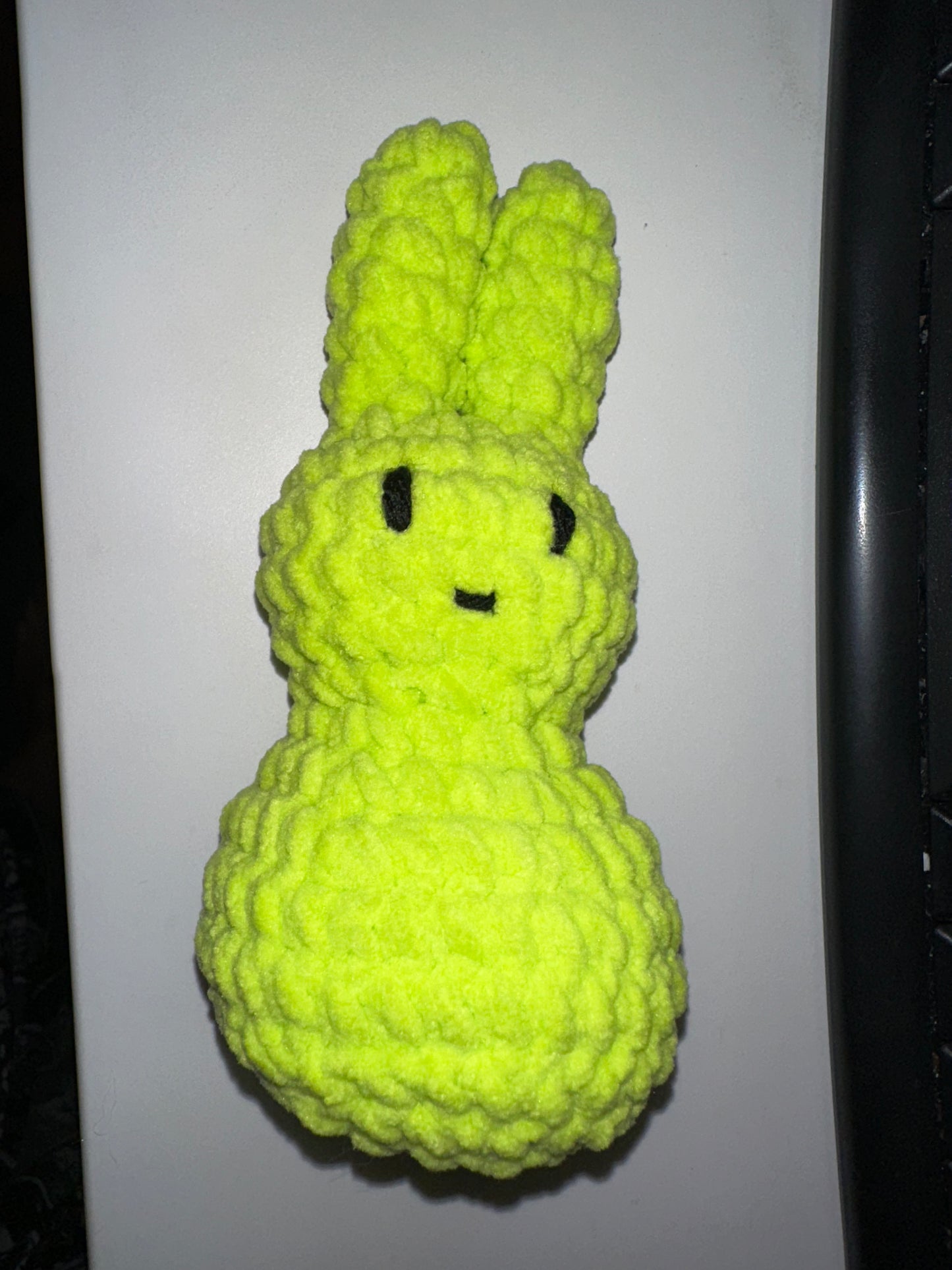 Crocheted Marshmallow Spring Bunny