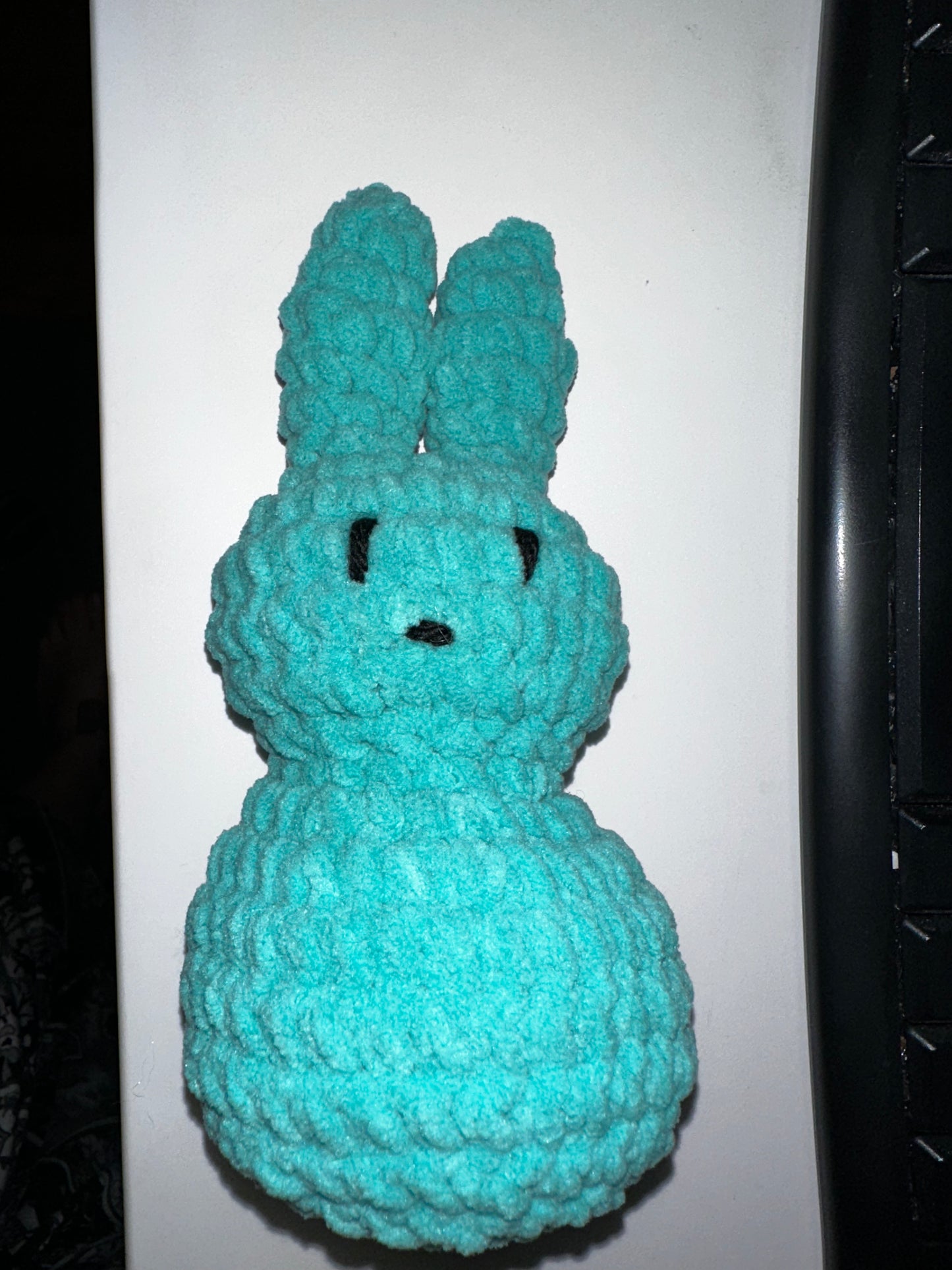 Crocheted Marshmallow Spring Bunny