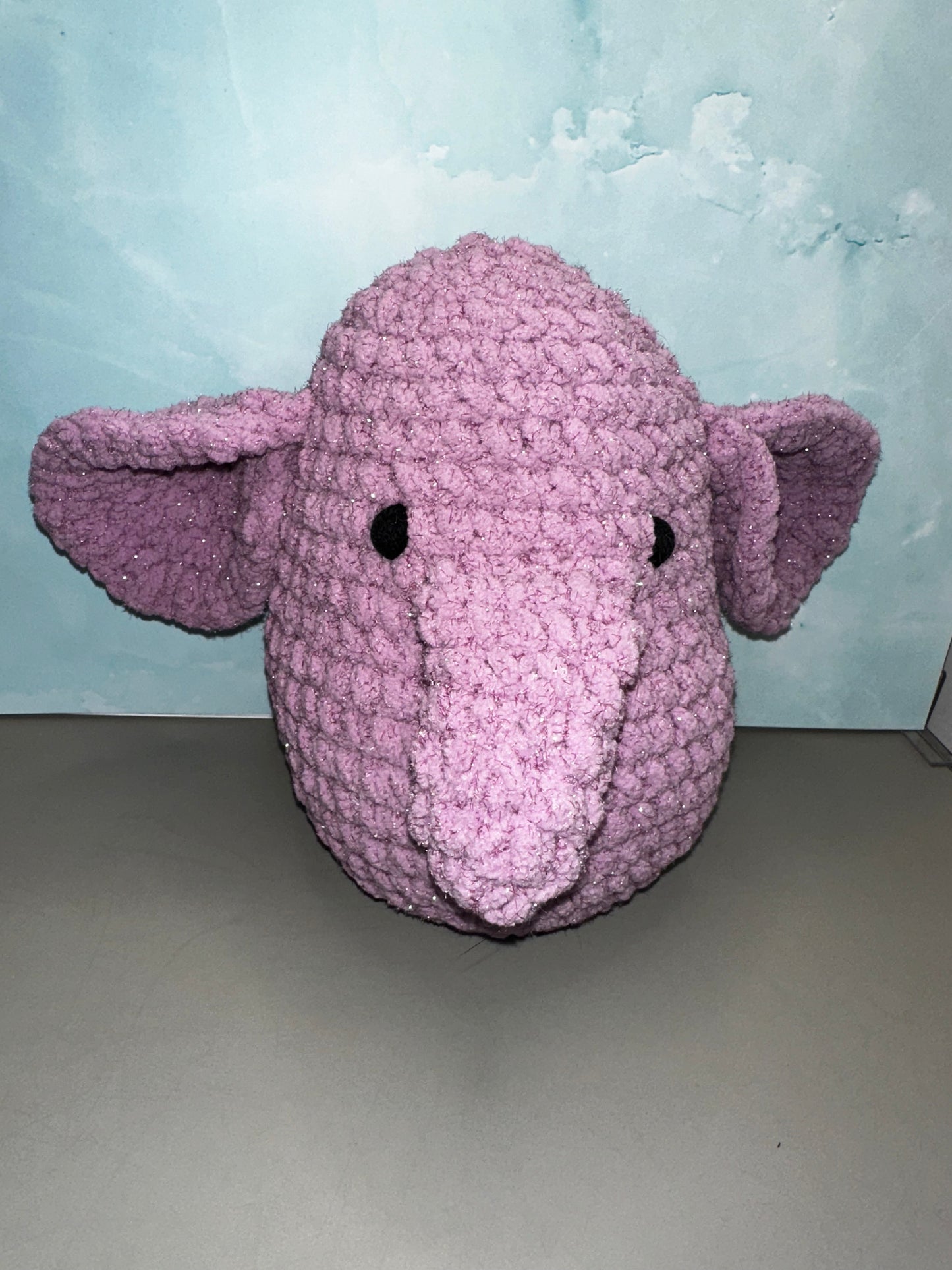 Elephant Squish Crochet Plush