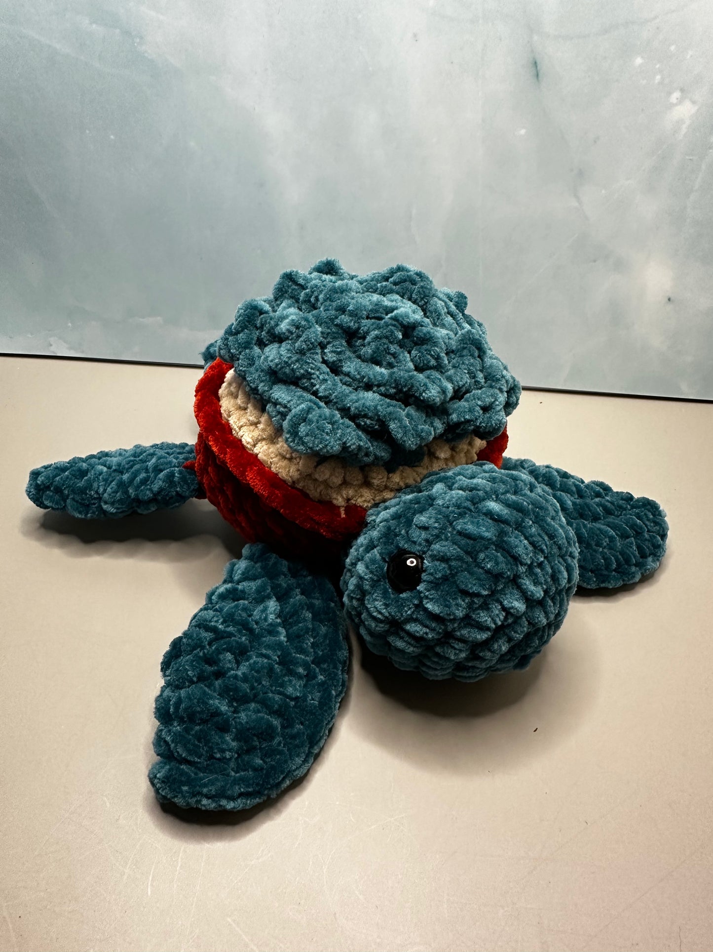 Succulent Turtle Crochet Plush