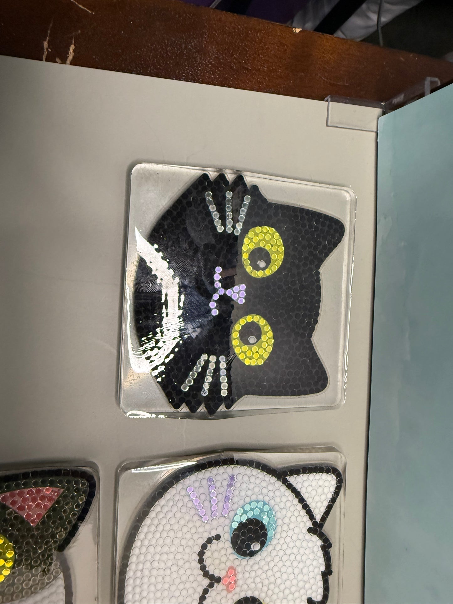 Large cat coasters