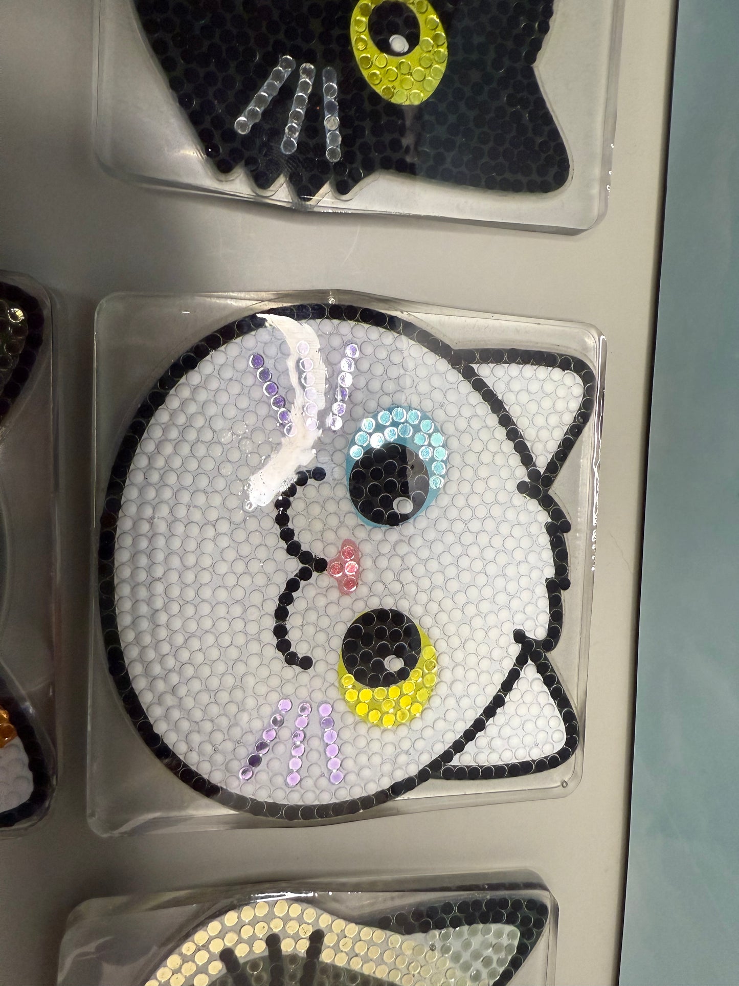 Large cat coasters